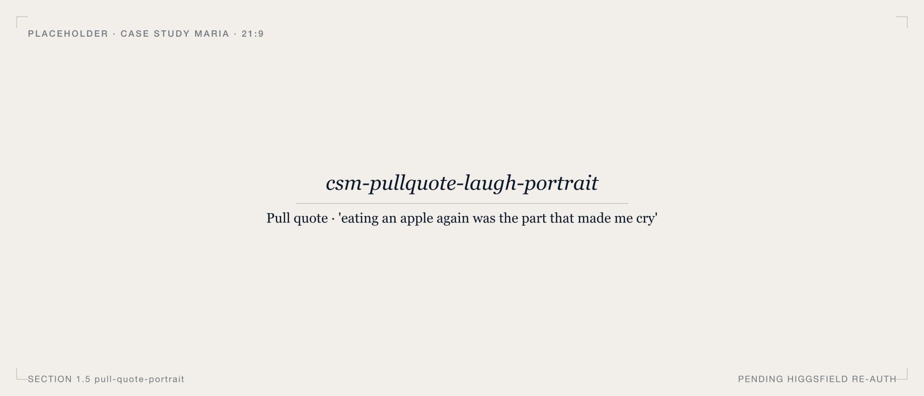 Editorial composite portrait — full open-mouth laugh, twelve months post-op All-on-6 at 5D Smiles, not a photograph of a real identified patient