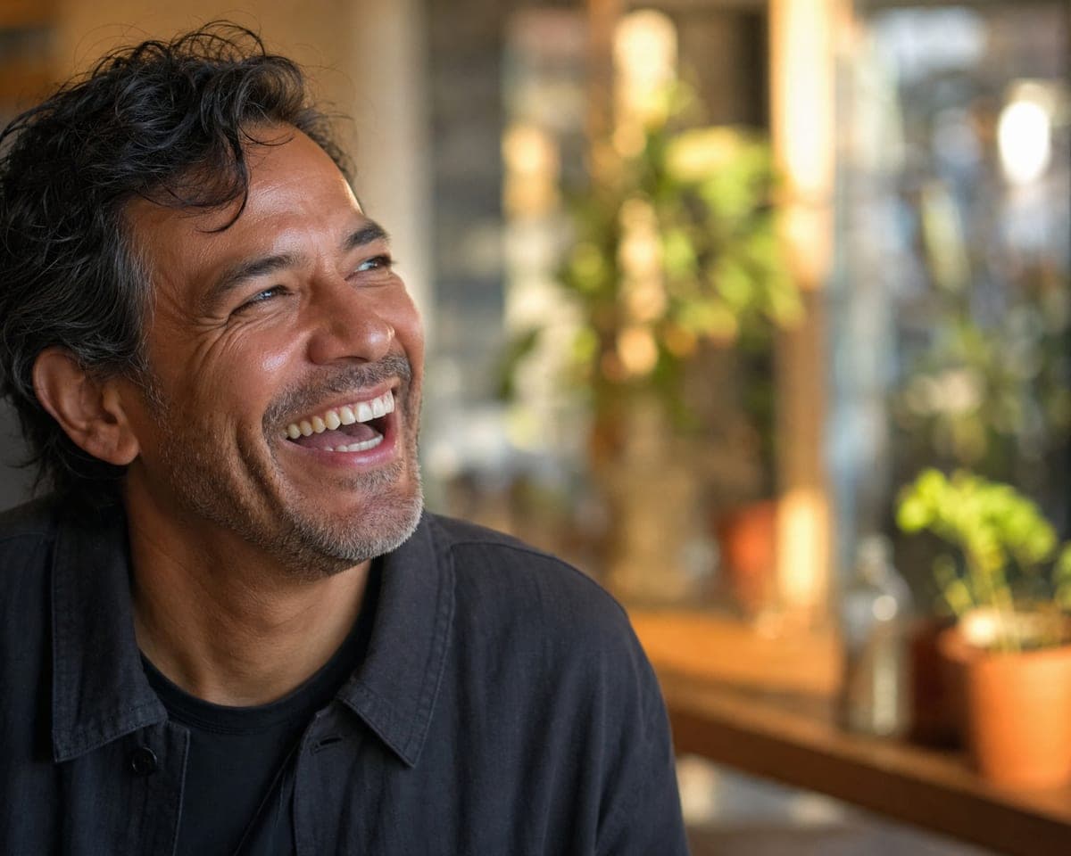 All-on-6 dental implant patient with restored smile