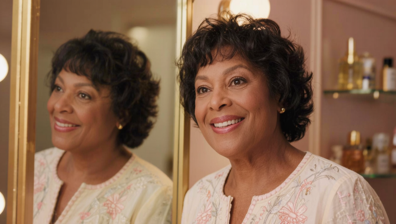 Woman smiling confidently after dental implants at 5D Smiles Downey CA